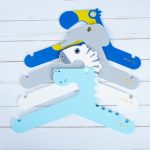 Boys set of clothes hangers for kids