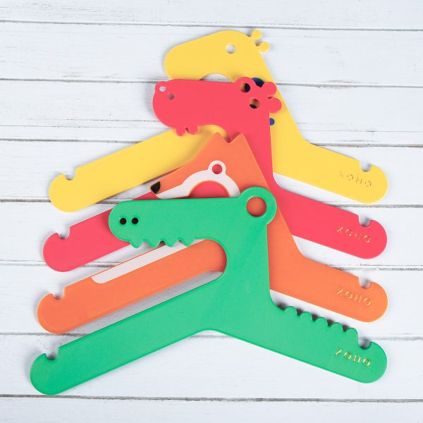 set of clothes hangers for kids
