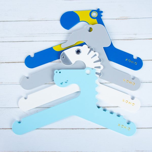 Boys set of clothes hangers for kids