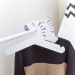 zebra designer Kids hanger on a rack