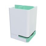Small anti mould bathroom toothbrush caddy mint green