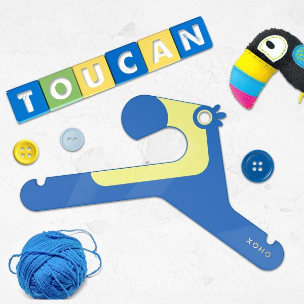 cute toucan designer Kids hanger