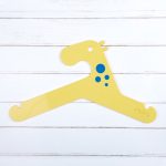 designer Kids hanger yellow giraffe 2