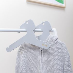 Kids clothes hanger elephant rack