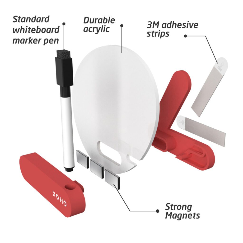 wall key holder magnetic whiteboard