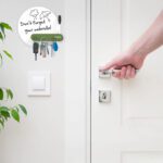 wall key holder magnetic whiteboard round