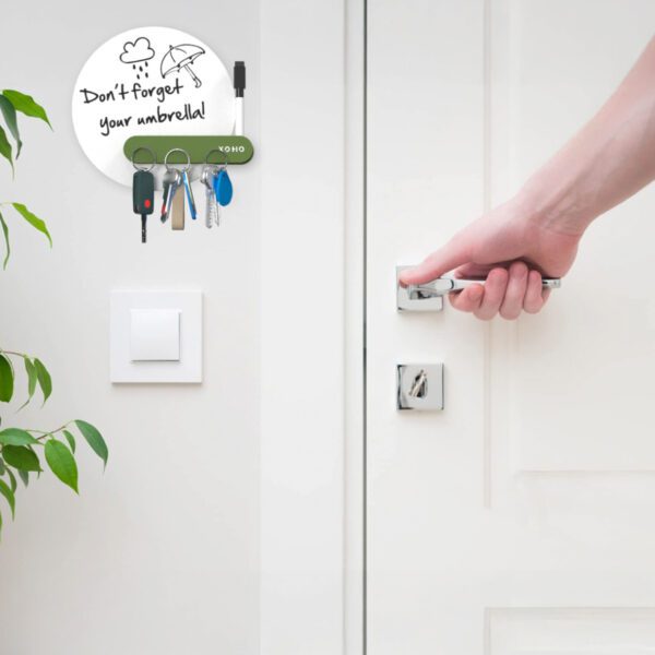 wall key holder magnetic whiteboard round