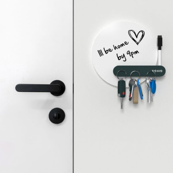 wall key holder magnetic whiteboard round