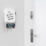 wall key holder magnetic whiteboard square