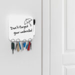 wall key holder magnetic whiteboard square a