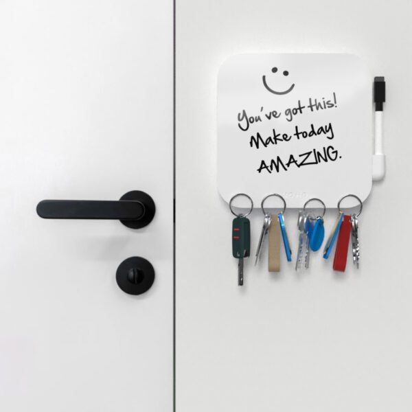 wall key holder magnetic whiteboard square